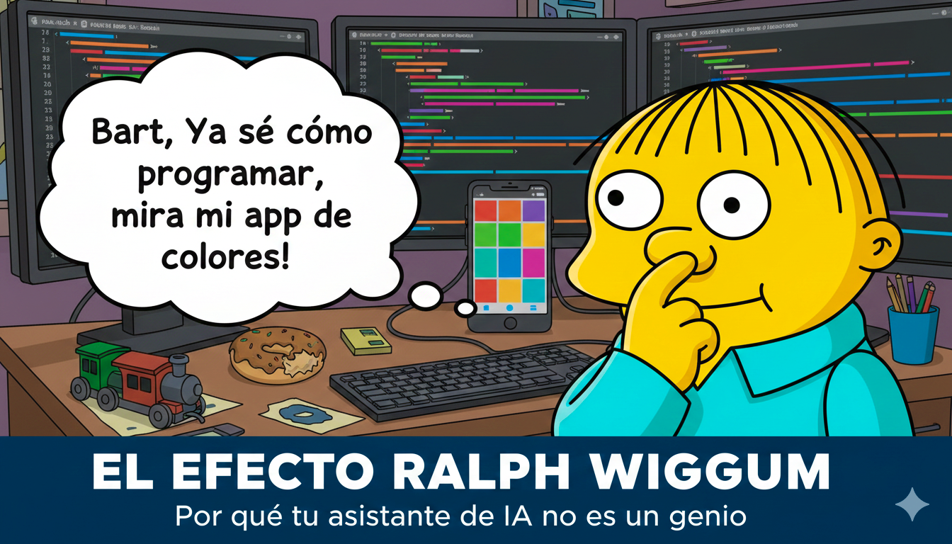 El Efecto Rafa Gorgori("Ralph Wiggum"): Por qué la IA no es un genio, sino tu asistente más distraído