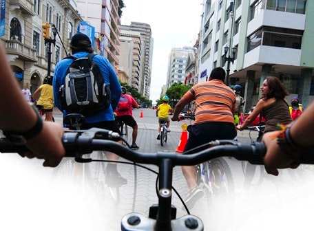 Pedalear en una ciudad sin caminos